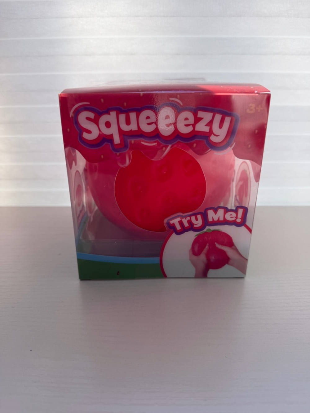 Squeezy Pink Squeeze Toy - Squeezy